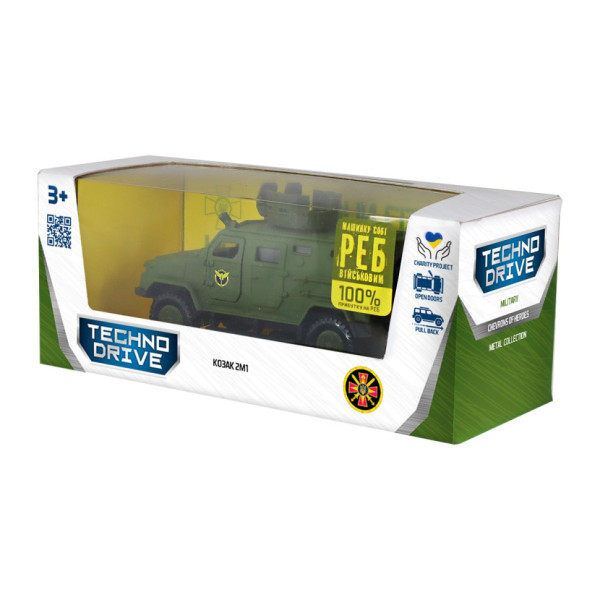 Ігрова автомодель "Козак 2М1 - Гур Мо" KS450-1 серія "Шеврони Героїв" (KS450-1)