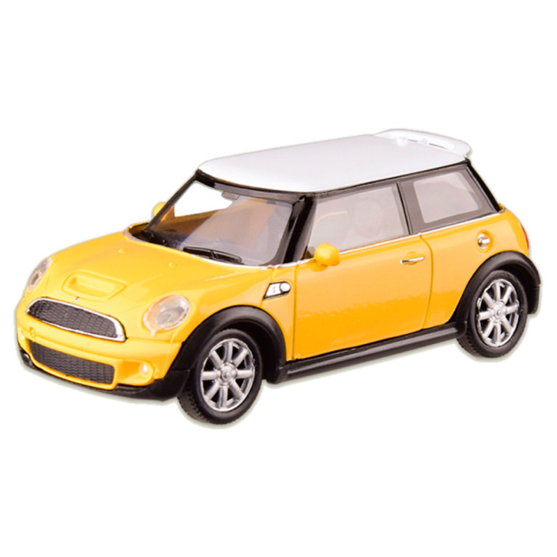 Машина металлическая MINI COOPER S "WELLY" 44010CW масштаб 1:43