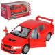 Колекційна іграшкова машинка Mitsubishi Evolution KT 5052 W інерційна