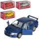 Колекційна іграшкова машинка Mitsubishi Evolution KT 5052 W інерційна