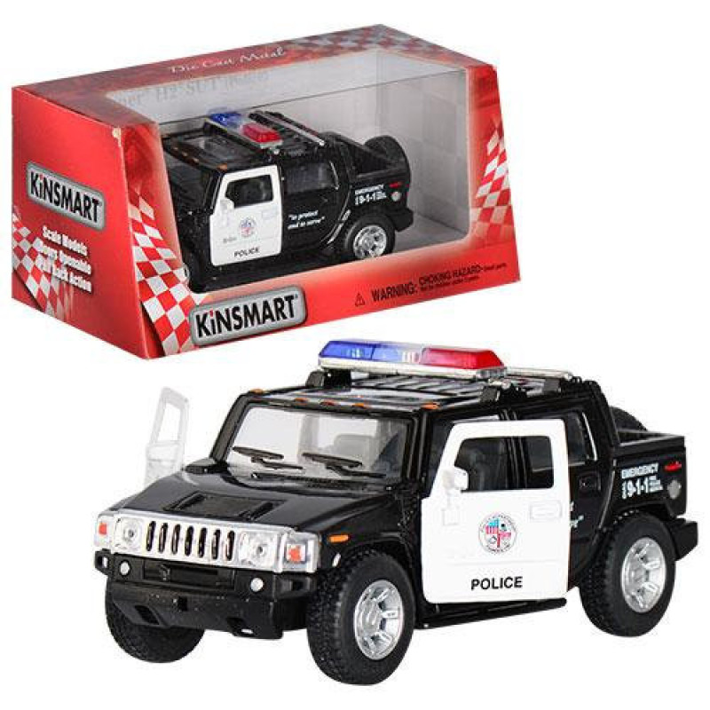 Дитяча колекційна машинка Hummer H2 KT 5097 WP інерційна