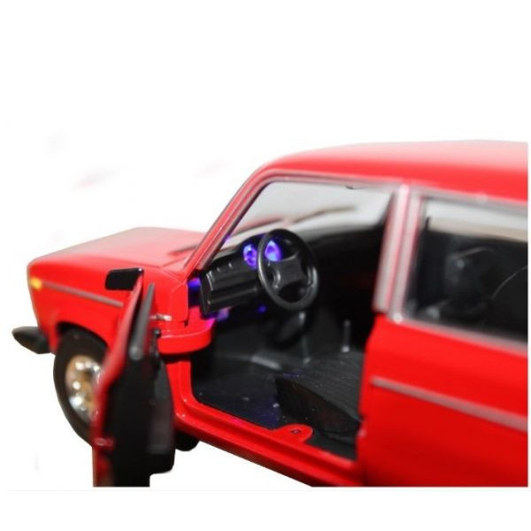 Моделька машини ВАЗ 2106 Автопром червона