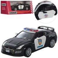 Коллекционная машинка Nissan GT-R Police KT5340WP инерционная