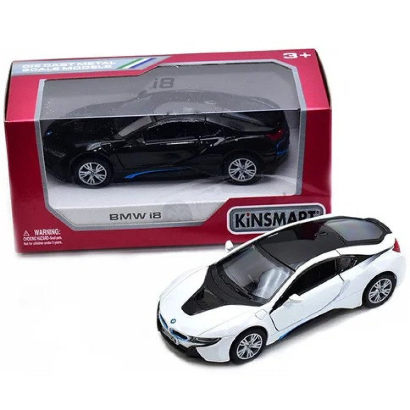 Дитяча колекційна модель BMW i8 KT5379W інерційна