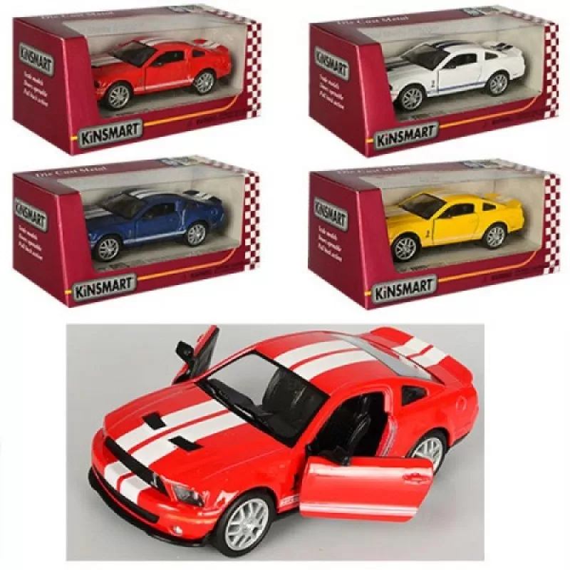 Колекційна іграшкова машинка SHELBY GT500 КТ5310 інерційна