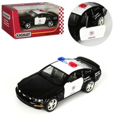 Коллекционная игрушечная машинка полицейский Форд Мустанг KT 5091 WP инерционный