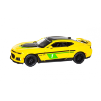 Дитяча модель машинки Chevrolet Camaro ZL1 2017 Kinsmart KT5399FW інерційна, 1:38  Yellow (KT5399FW(Yellow))