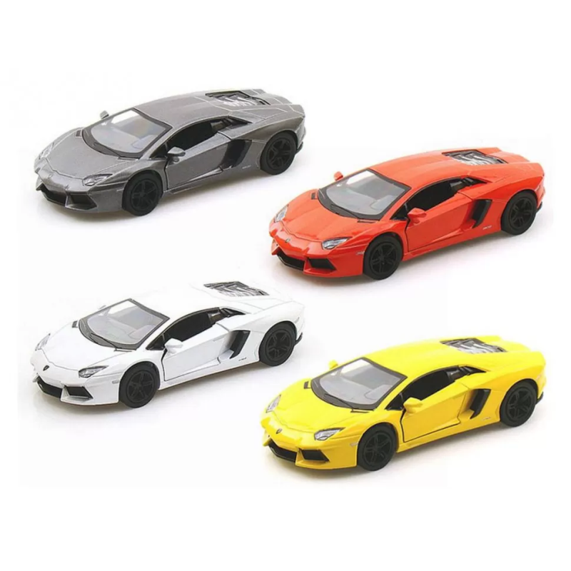 Колекційна іграшкова машинка Lamborghini Aventador КТ5355 інерційна