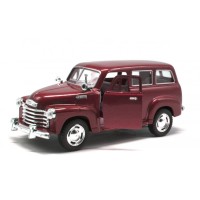 Колекційна іграшкова машинка CHEVROLET SUBURBAN CARRYALL 1950 KT5006W інерційна