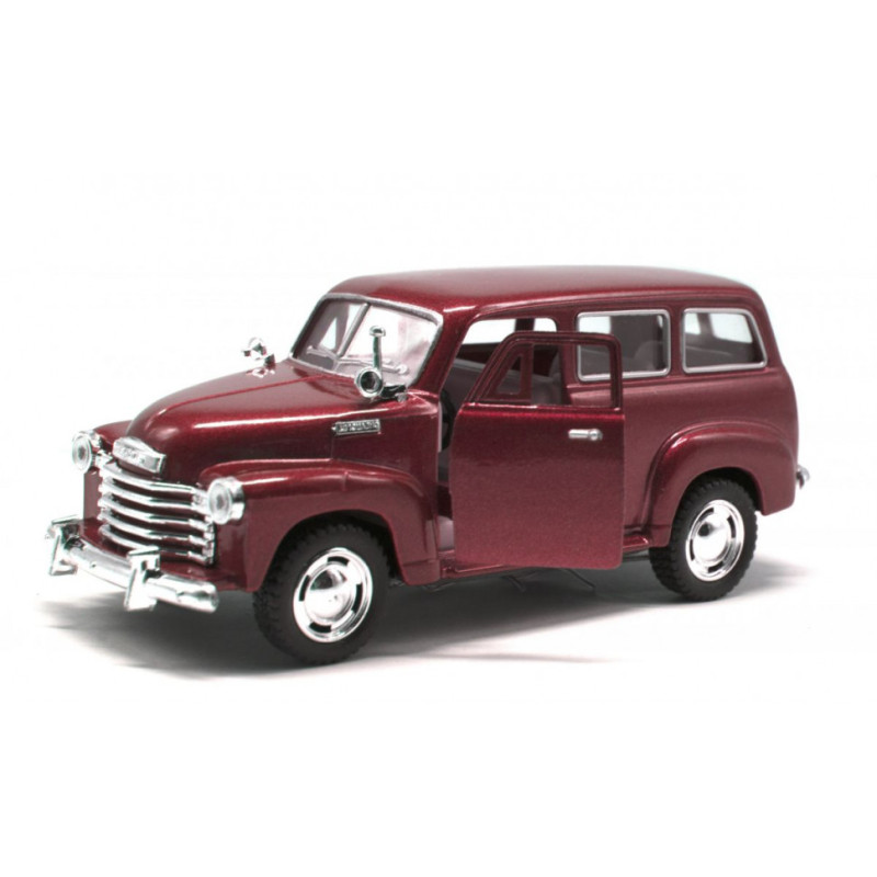 Колекційна іграшкова машинка CHEVROLET SUBURBAN CARRYALL 1950 KT5006W інерційна