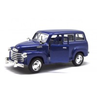 Колекційна іграшкова машинка CHEVROLET SUBURBAN CARRYALL 1950 KT5006W інерційна