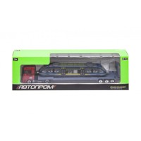 Игрушечная моделька Трейлер с поездом 7875 "АВТОПРОМ"
