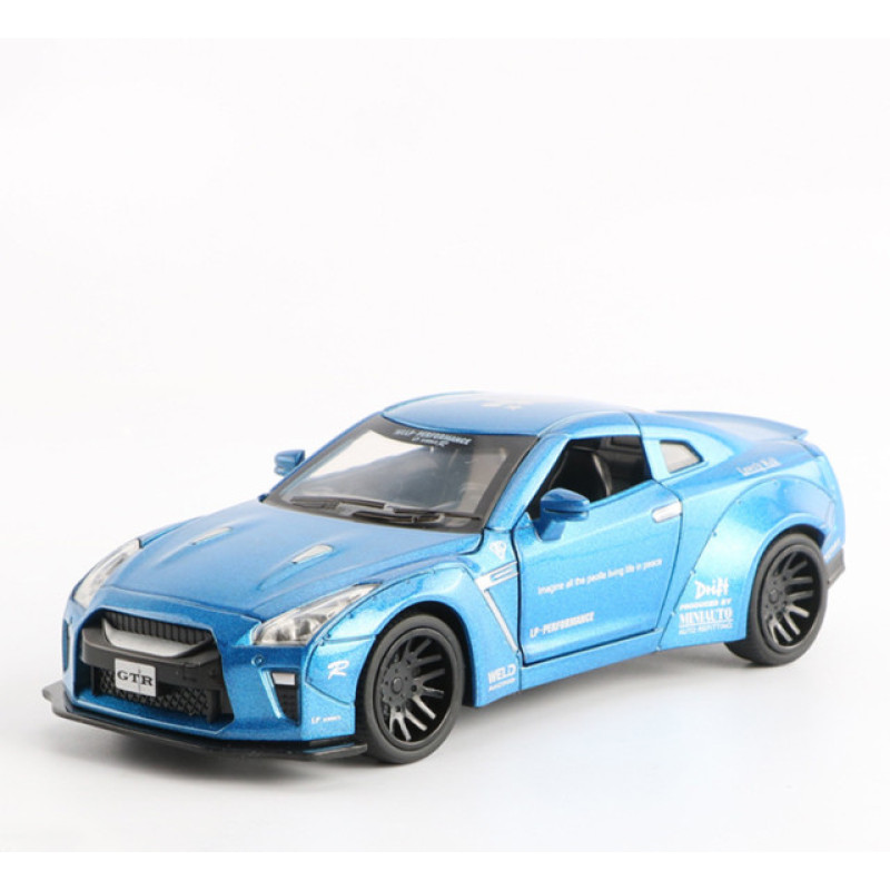 Игрушечная машина Nissan GTR 7862 металлическая со звуковыми эффектами