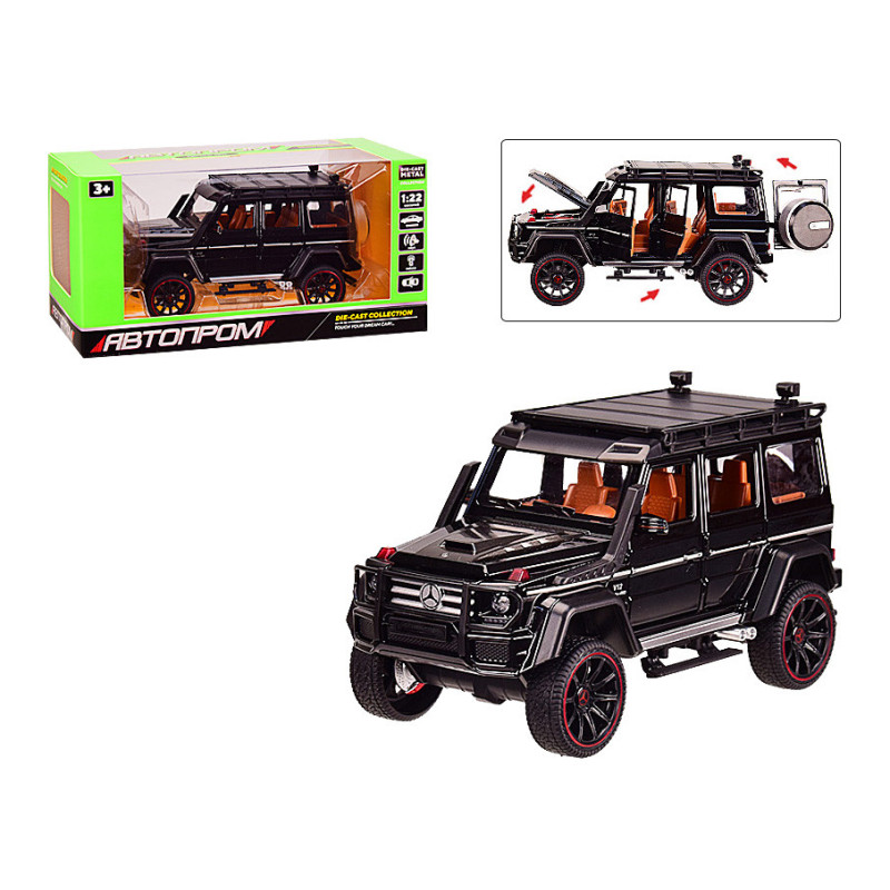 Машинка металлическая 7578 Mercedes-Benz 1:22 "АВТОПРОМ"