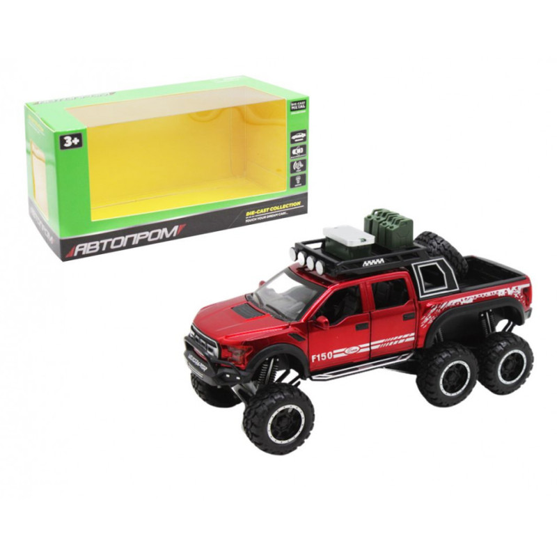 Игрушечная машинка Ford F150 "АВТОПРОМ" 7682  инерционная