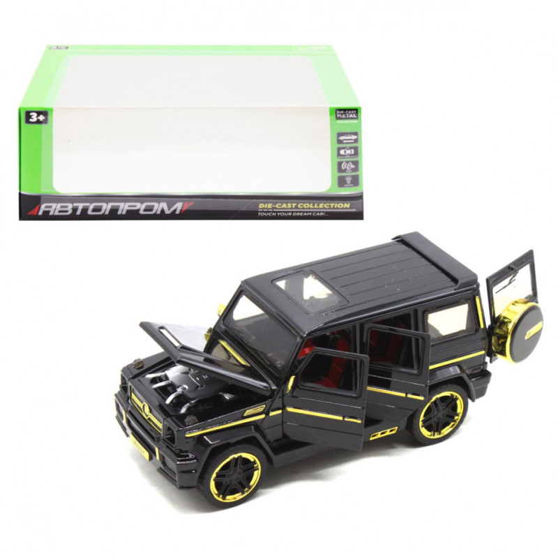 Игрушечная машинка Mercedes-benz G65 AMG Brabus 7688MB инерционная