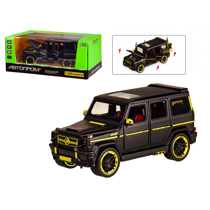 Игрушечная машинка Mercedes-benz G65 AMG Brabus 7688MB инерционная