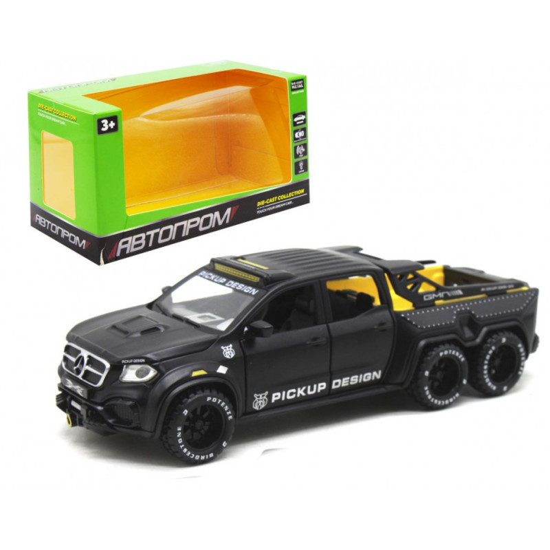 Машинка металлическая 7584 Mercedes-Benz Pickup Design 1:32 "АВТОПРОМ"