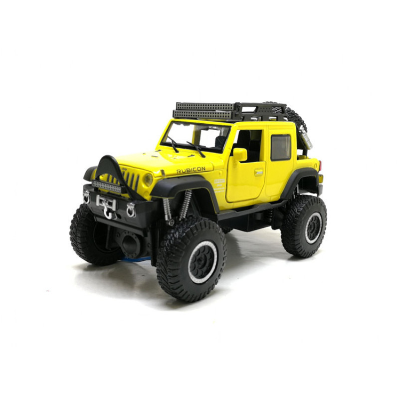 Игрушечная машинка Jeep Wrangler "АВТОПРОМ" 6609 металлическая