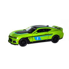 Дитяча модель машинки Chevrolet Camaro ZL1 2017 Kinsmart KT5399FW інерційна, 1:38  Green (KT5399FW(Green))