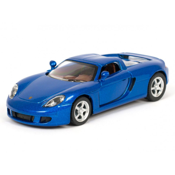 Колекційна машинка Porsche Carrera GT KT5081W інерційна  Blue (KT5081W(Blue))