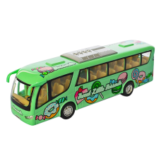 Машинка металлическая инерционная Автобус DESSERT Kinsmart KS7103W  1:65