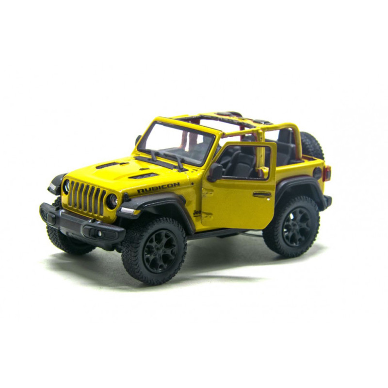 Коллекционная игрушечная модель джипа JEEP WRANGLER 5'' KT5412WA металлический
