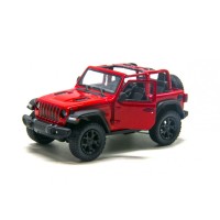 Коллекционная игрушечная модель джипа JEEP WRANGLER 5'' KT5412WA металлический