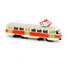 Іграшкова модель трамвая 6551 PLAY SMART "FAST WHEELS" інерційний