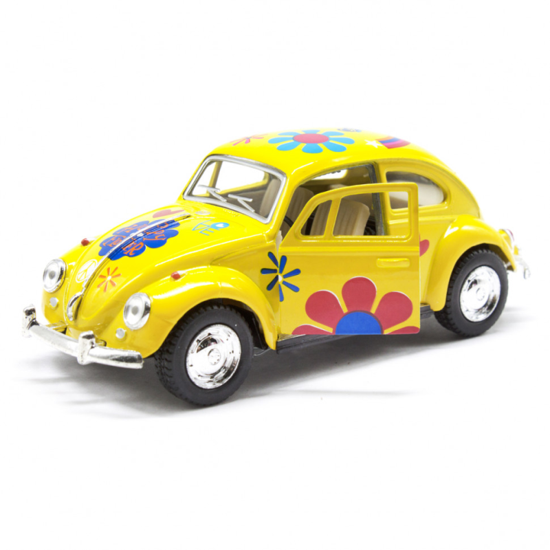 Дитяча модель машинки Volkswagen Beetle 1962  Classic Kinsmart KT5057WF інерційна, 1:32