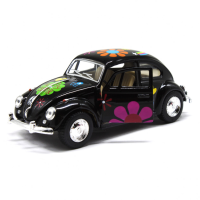 Дитяча модель машинки Volkswagen Beetle 1962  Classic Kinsmart KT5057WF інерційна, 1:32