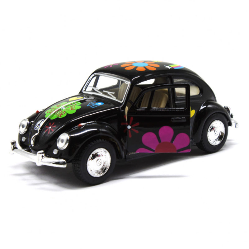 Детская модель машинки Volkswagen Beetle 1962 Classic Kinsmart KT5057WF инерционная, 1:32