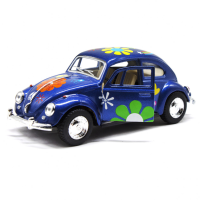 Детская модель машинки Volkswagen Beetle 1962 Classic Kinsmart KT5057WF инерционная, 1:32