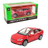 Машина металлическая 6603 (Tesla Model X) "АВТОПРОМ"  1:32
