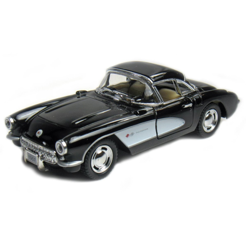 Дитяча колекційна машинка Chevrolet Corvette 1957 KT5316W інерційна