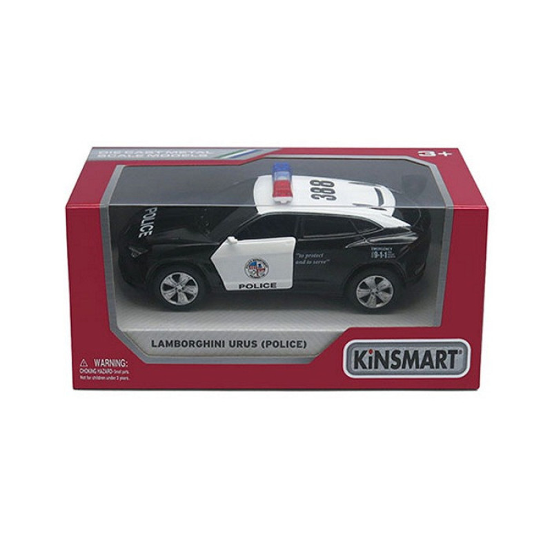 Машинка KINSMART "Lamborghini Urus Police" KT5368WP