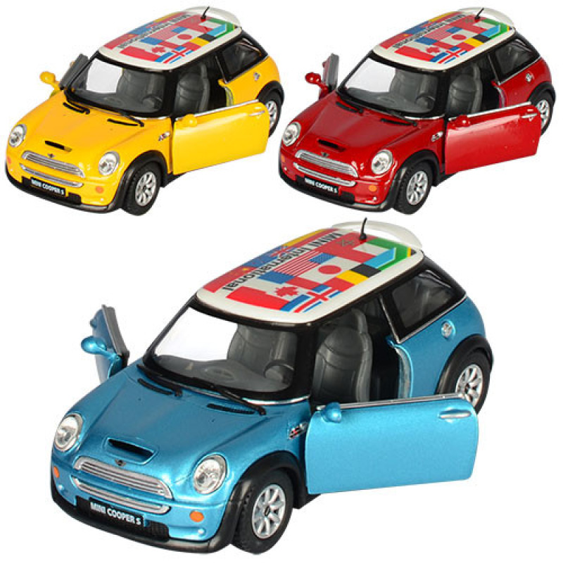 Колекційна машинка MINI COOPER S KT5059FW інерційна