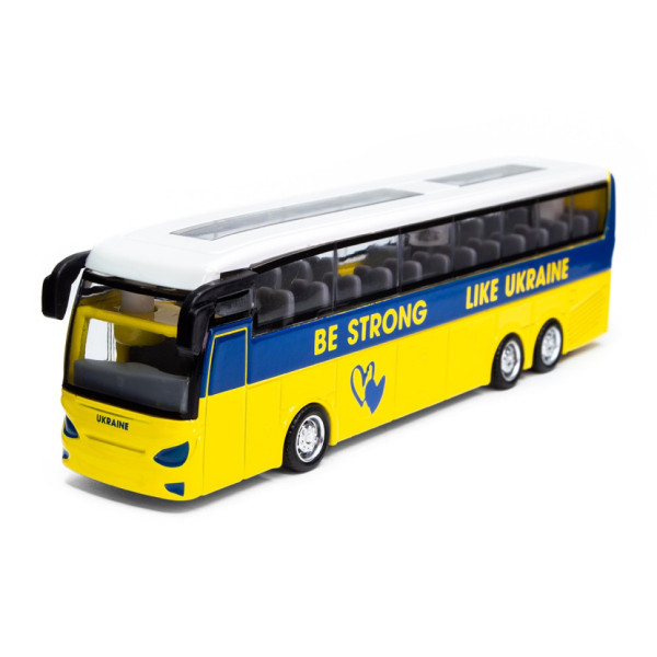 Дитяча колекційна модель "Автобус екскурсійний Україна" TechnoDrive 250419CG (250419CG)