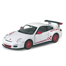 Колекційна іграшкова машинка PORSCHE 911 GTS RS KT5352W інерційна  Білий (KT5352W(White))