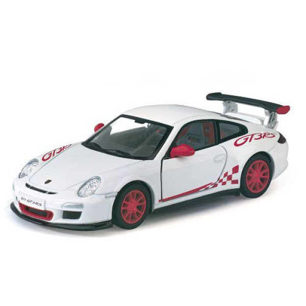 Колекційна іграшкова машинка PORSCHE 911 GTS RS KT5352W інерційна  Білий (KT5352W(White))
