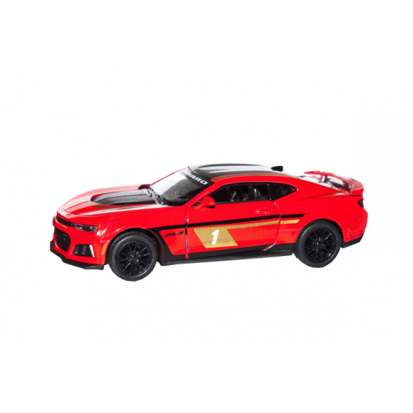 Дитяча модель машинки Chevrolet Camaro ZL1 2017 Kinsmart KT5399FW інерційна, 1:38  Red (KT5399FW(Red))