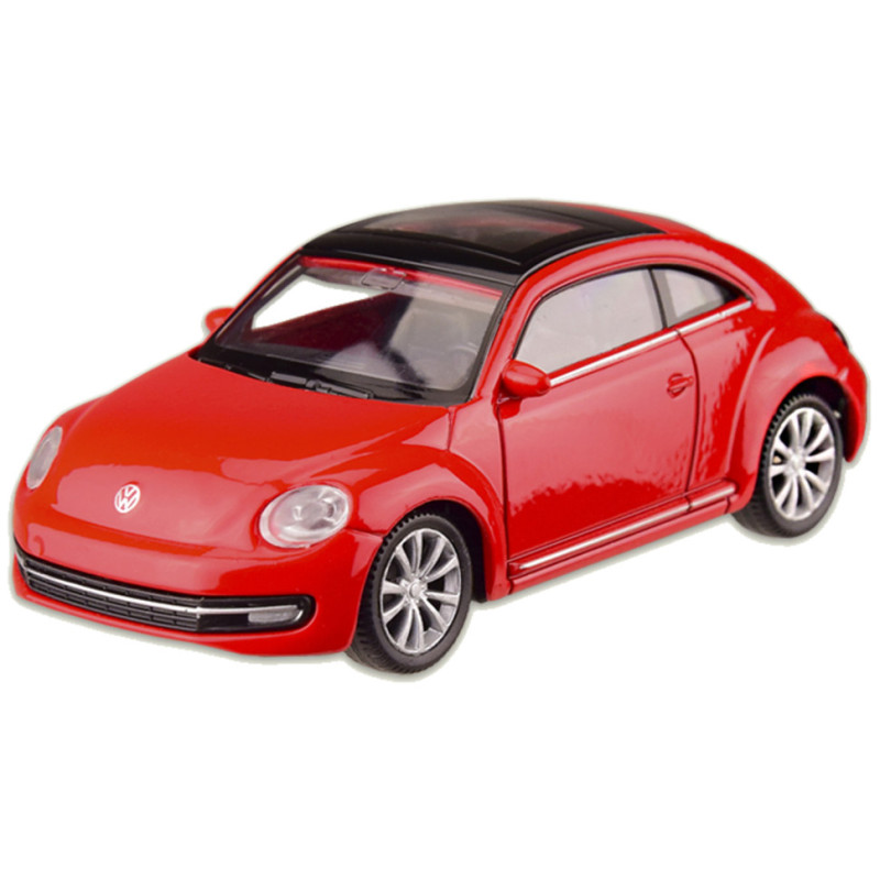 Машина металлическая VOLKSWAGEN '12 THE BEETLE "WELLY" 44038CW масштаб 1:43