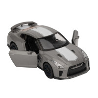 Модель автомобіля "Nissan GT-R (R35)" 68469 масштаб 1:32 світло, звук Сріблястий (68469(Silver))