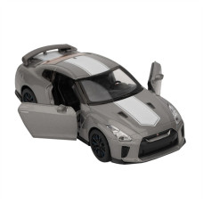 Модель автомобіля "Nissan GT-R (R35)" 68469 масштаб 1:32 світло, звук Сріблястий (68469(Silver))
