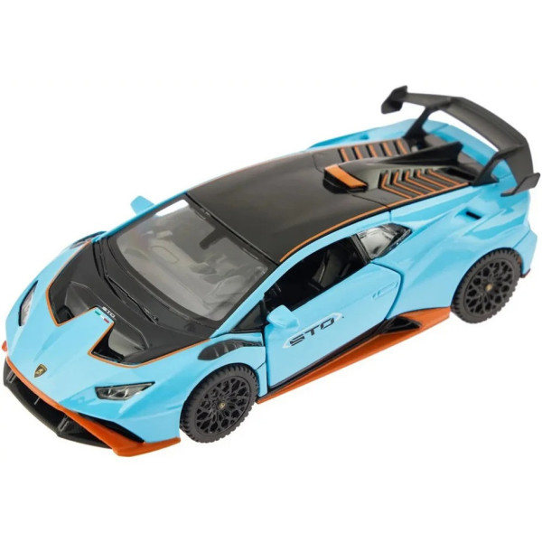 Дитяча автомодель "Lamborghini Huracan STO" Rastar 64300 блакитний, масштаб 1:32 (64300 blue)