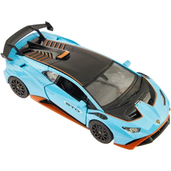 Дитяча автомодель "Lamborghini Huracan STO" Rastar 64300 блакитний, масштаб 1:32 (64300 blue)