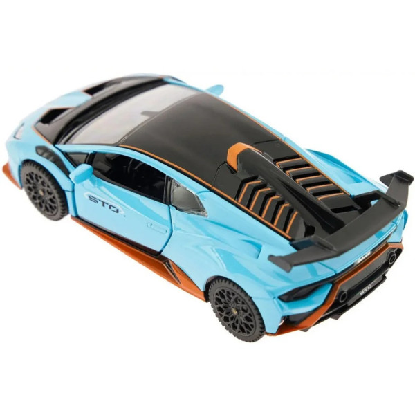 Дитяча автомодель "Lamborghini Huracan STO" Rastar 64300 блакитний, масштаб 1:32 (64300 blue)