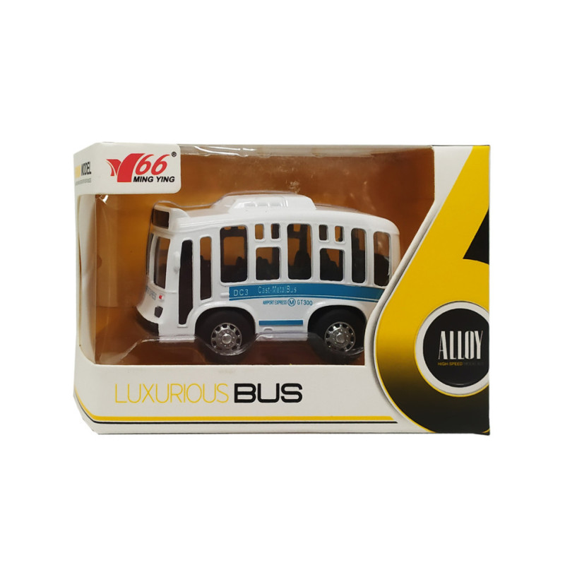 Детский металлический Автобус Bambi MY66-Q1215 инерционный