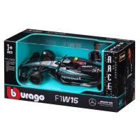 Колекційна автомодель Mercedes-AMG F1 W15 Performance (2024) Bburago 18-38208, 1:43 масштаб (18-38208)