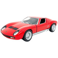 Коллекционная машинка "Lamborghini Miura P400 SV" KT5390W(Red) масштаб 1:42(KT5390W(Red))